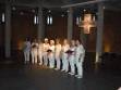 Służewianki na próbie w kościele św. Dominika na Służewie. 