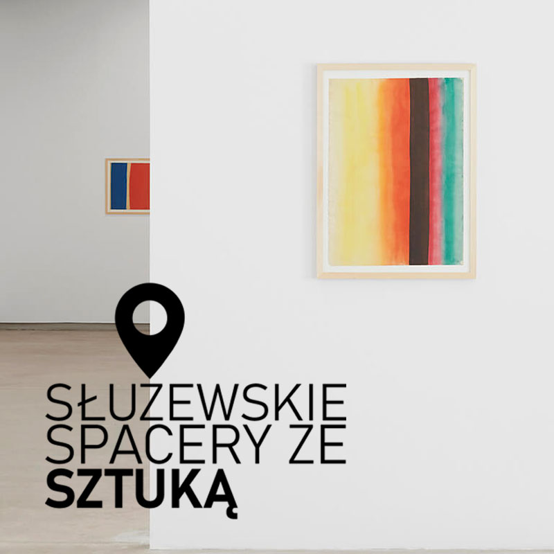 Zwiedzanie wystawy Stefana Gierowskiego / z cyklu Służewskie spacery ze sztuką / NOWY CYKL!