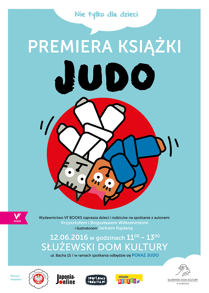 Premiera książki pt. Judo, nie tylko dla dzieci